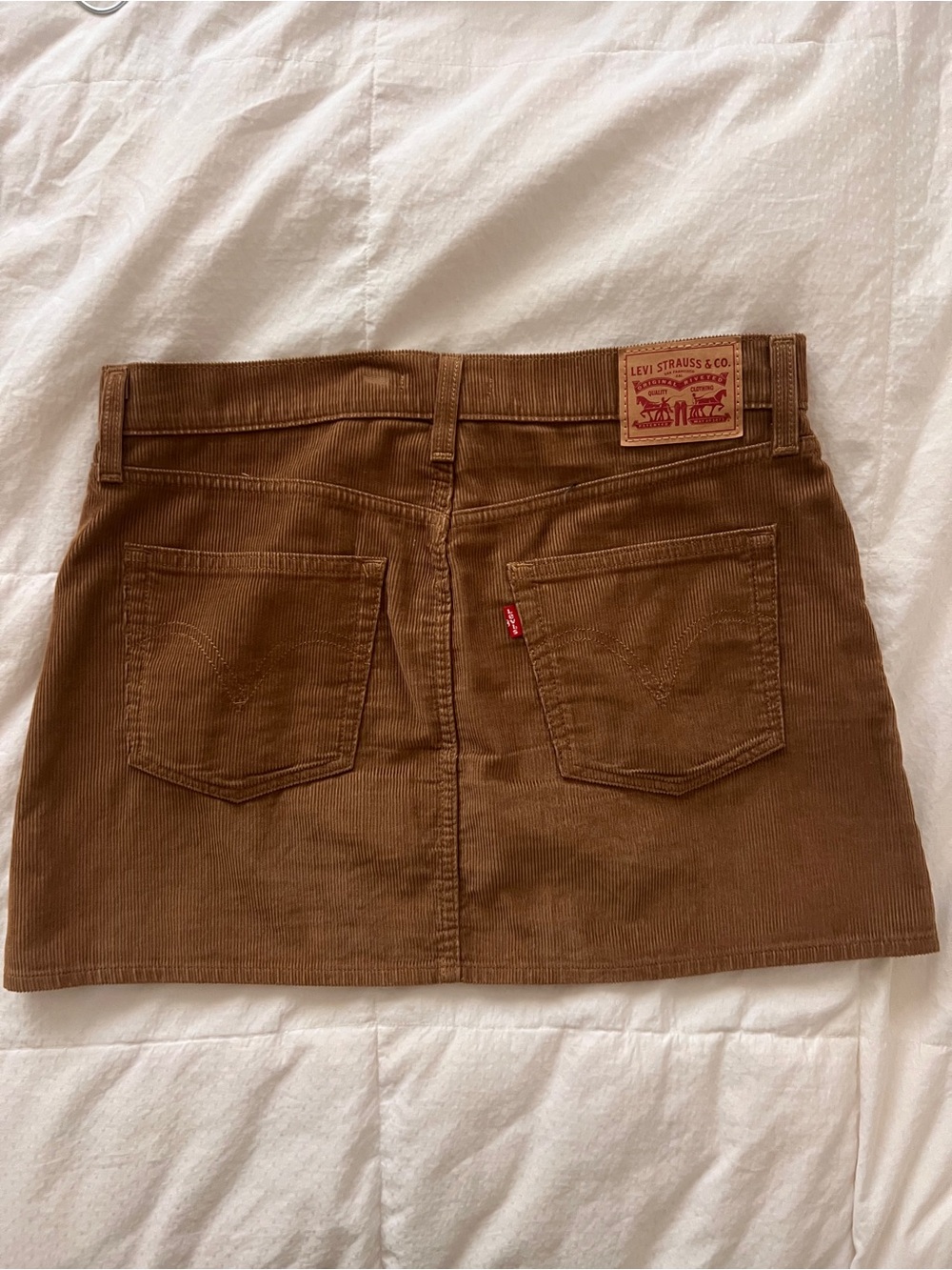 Levi’s ICON Brown Corduroy Mini Skirt